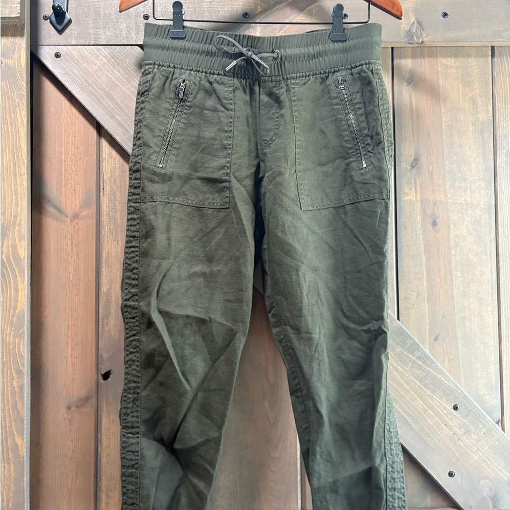 Athleta Olive Green Track Pants